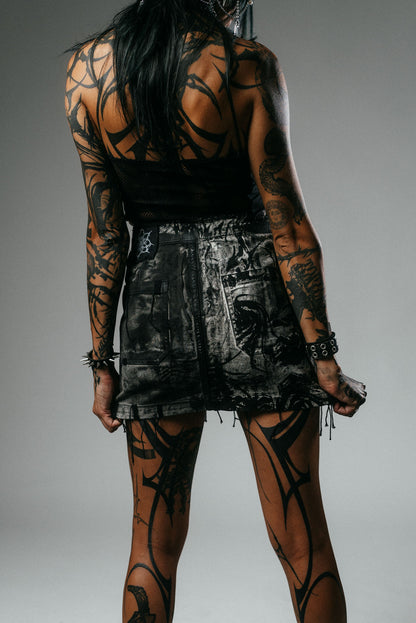 Stitched duality skirt