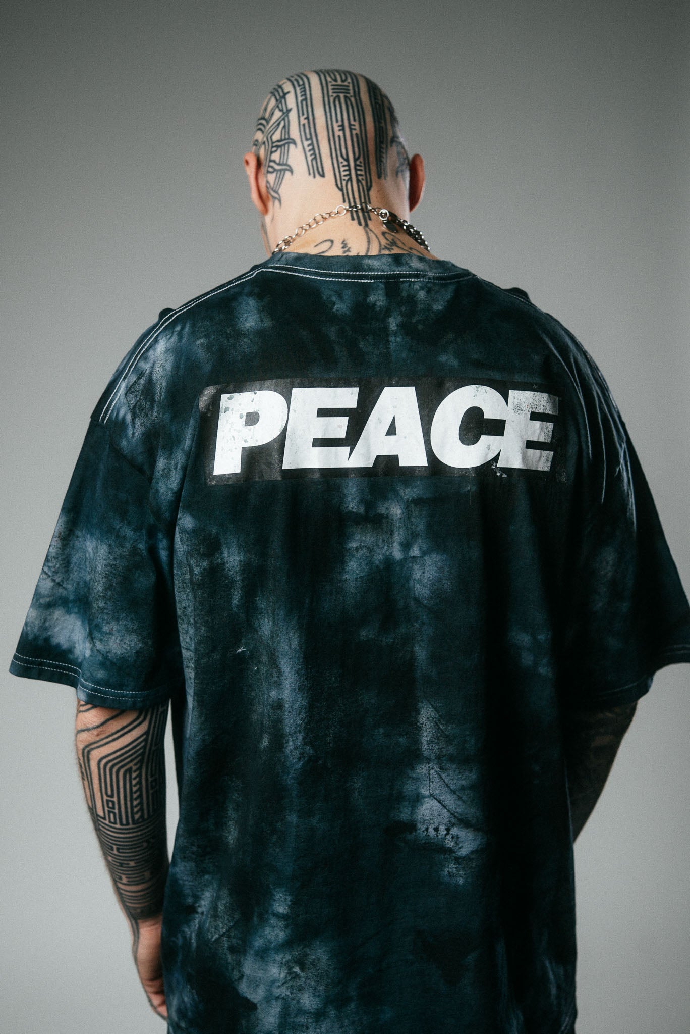 Blue peace Tee
