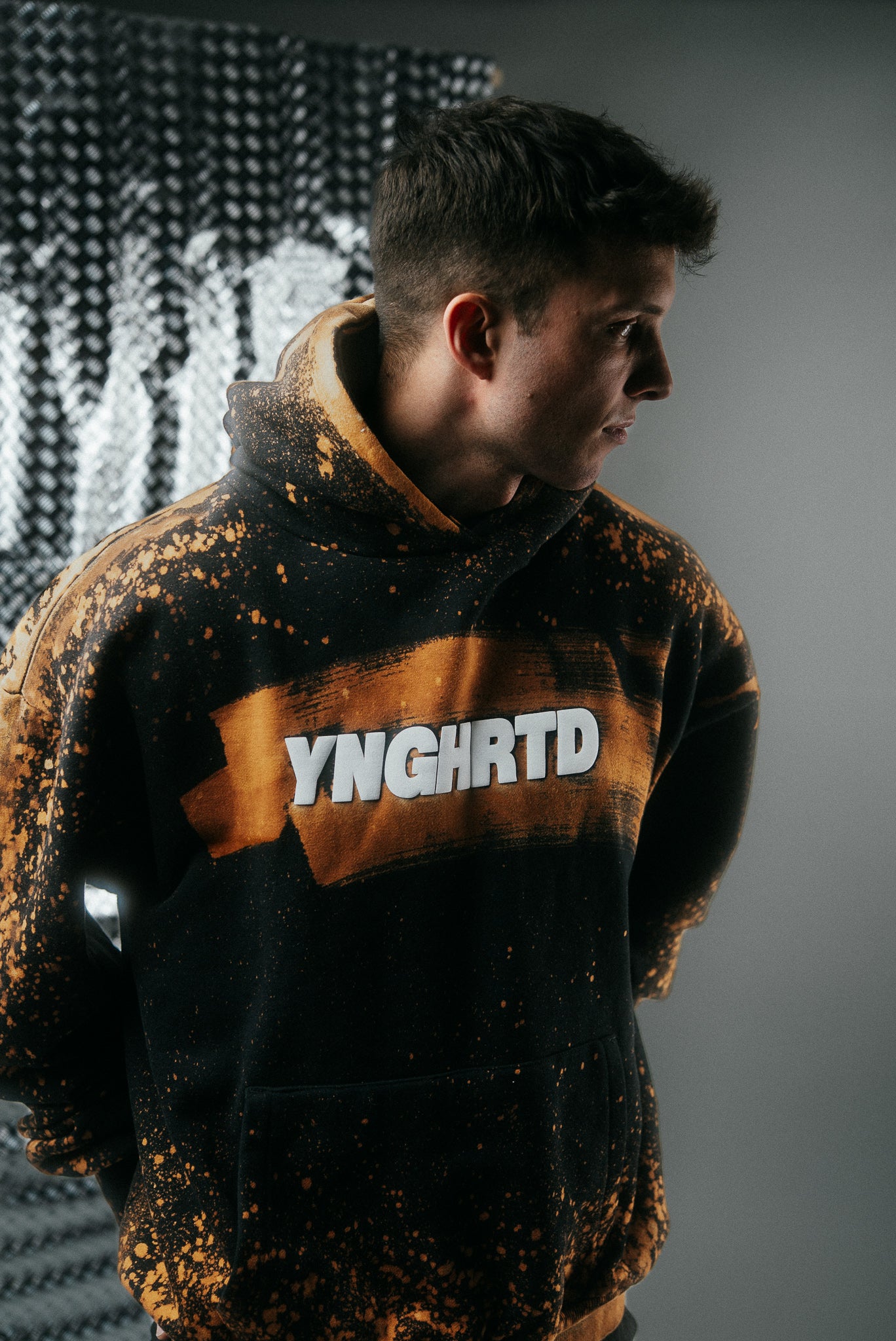 Yh Rust Hoodie