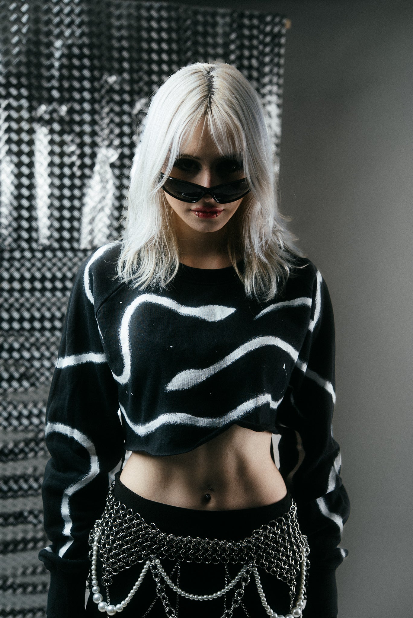 Snake Hand-Painted T-Shirt