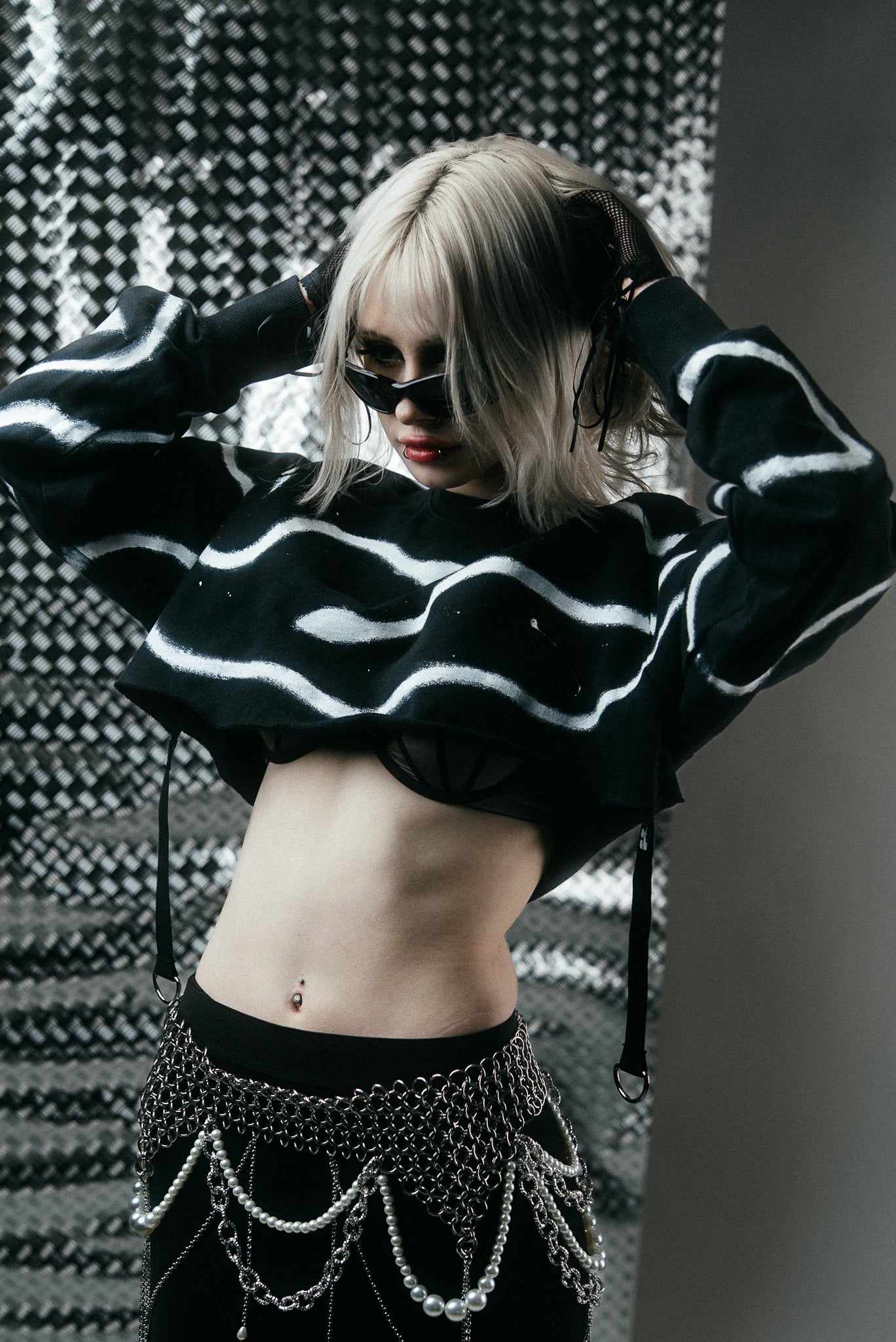 Snake Hand-Painted T-Shirt