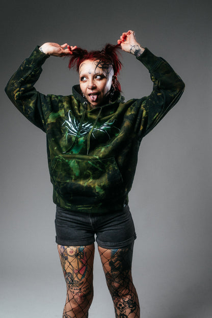Camouflage Emerald Hoodie