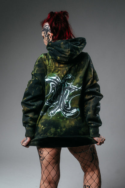 Camouflage Emerald Hoodie