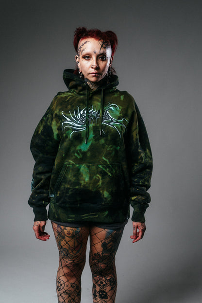 Camouflage Emerald Hoodie