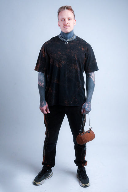 Mini Rust Barrel Shoulder Bag