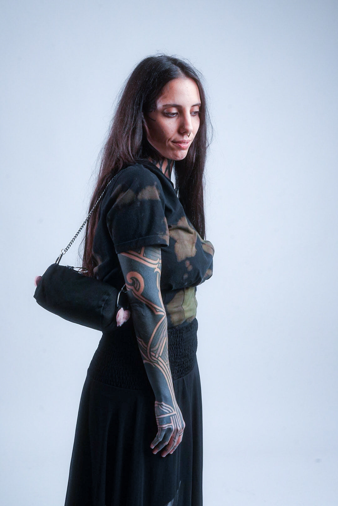 Mini Barrel Shoulder Bag Pink heart