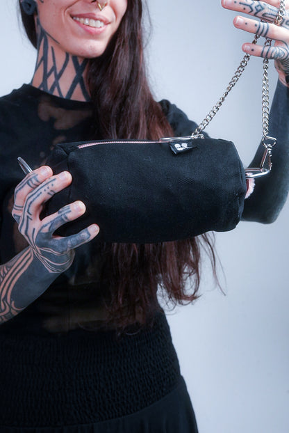 Mini Barrel Shoulder Bag Pink heart