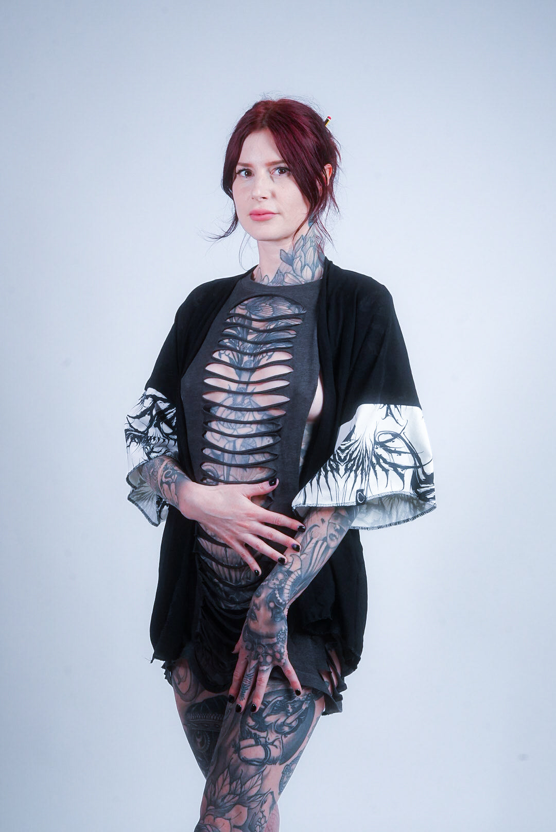 Liquid death shadow kimono (Copy)