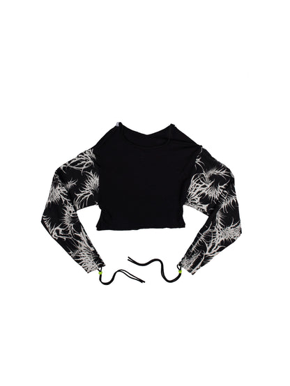 TMM CROP TOP 'DARK LIGHT' #6