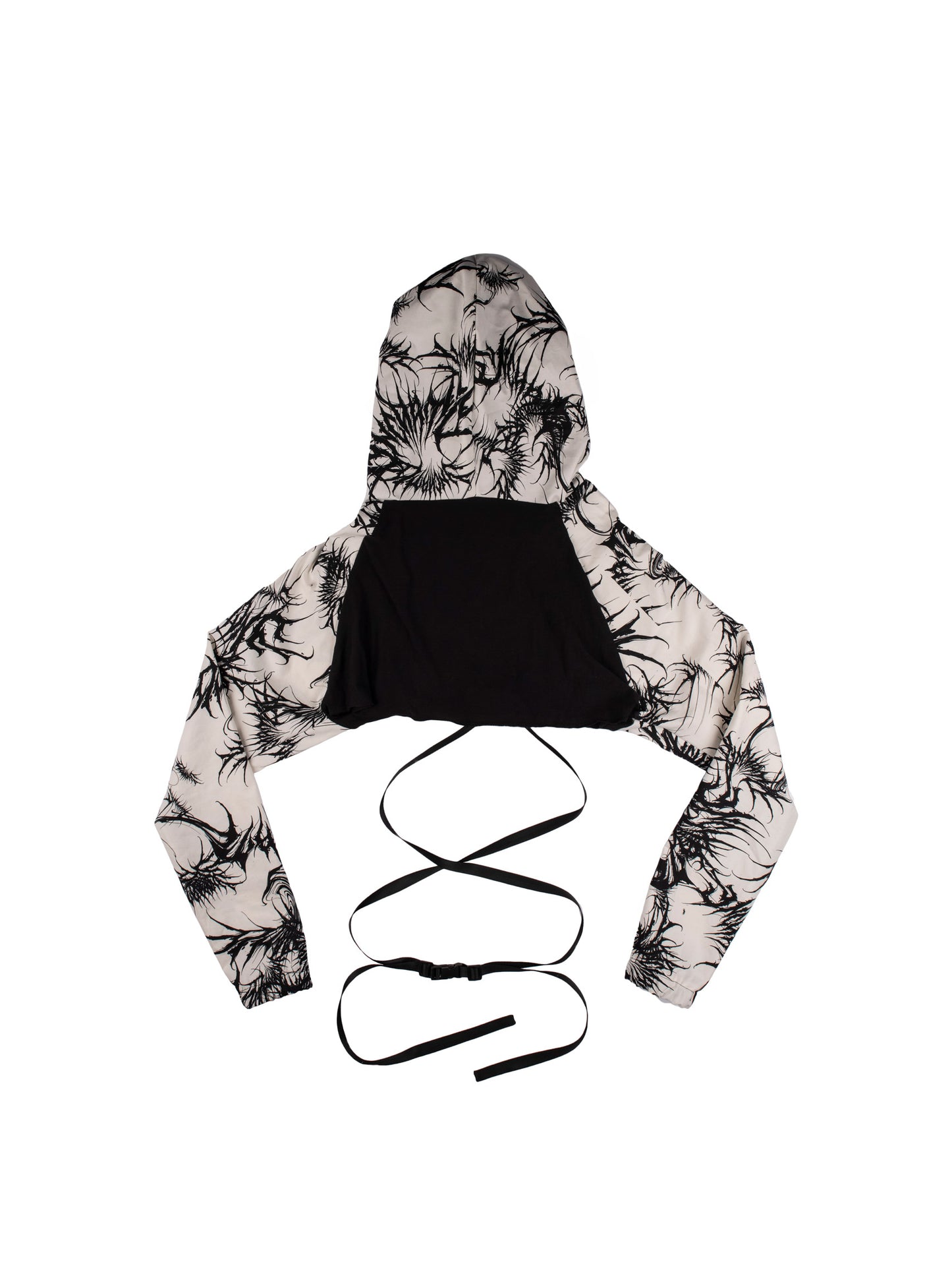 TMM CROP HOODIE 'DARK LIGHT' #3