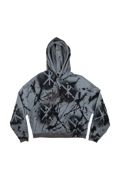 RVNDM & YNGHRTD 'Liquid Gloom' HOODIE