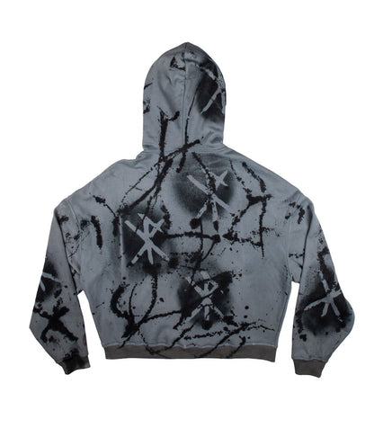 RVNDM & YNGHRTD 'Liquid Gloom' HOODIE