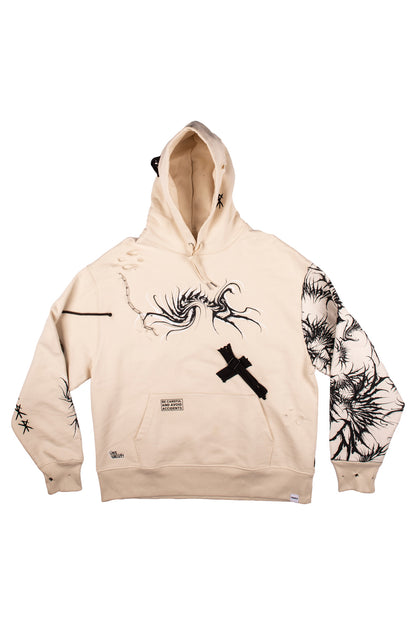 RVNDM & YNGHRTD 'Holy Death' HOODIE