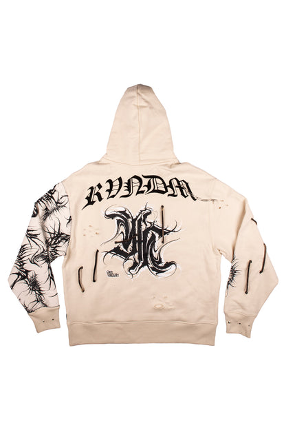 RVNDM & YNGHRTD 'Holy Death' HOODIE